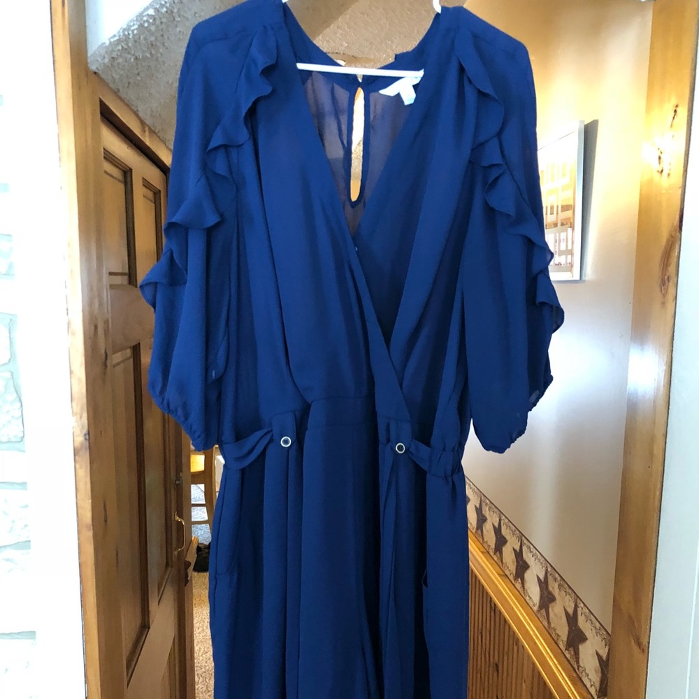 Navy Romper
